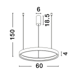 Lampa wisząca ZACAPU LE44322 Luces Exclusivas - zdjęcie dodatkowe 2