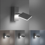 Kinkiet Pure Mira Aluminium 9353-95 Paul Neuhaus - zdjęcie dodatkowe 3