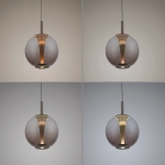 Lampa wisząca Pure Infinity Brązowa 2220-97 Paul Neuhaus - zdjęcie dodatkowe 5