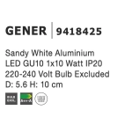 Tuba CARUPANO LE61436 Luces Exclusivas - zdjęcie dodatkowe 2