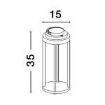 Lampa stołowa TEZIUTLAN LE71536 Luces Exclusivas - zdjęcie dodatkowe 4