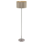 Lampa podłogowa MASERLO 95171 taupe, złoty - zdjęcie dodatkowe 1