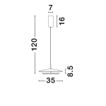 Lampa wisząca VITICHI LE44734 Luces Exclusivas - zdjęcie dodatkowe 2