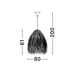 Lampa wisząca JACINTO LE44520 Luces Exclusivas - zdjęcie dodatkowe 2