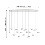 PARATEBUENO 1 Lampa wisząca 390403 EGLO