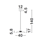 Lampa wisząca PECA LE44273 Luces Exclusivas - zdjęcie dodatkowe 2
