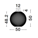 Plafon RITA LE44254 Luces Exclusivas - zdjęcie dodatkowe 2