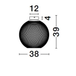 Plafon RITA LE44255 Luces Exclusivas - zdjęcie dodatkowe 2