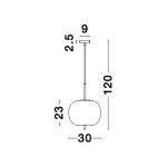 Lampa wisząca MARC LE42718 Luces Exclusivas - zdjęcie dodatkowe 8