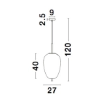 Lampa wisząca MARC LE42720 Luces Exclusivas - zdjęcie dodatkowe 7