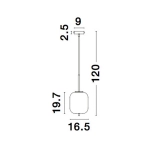 Lampa wisząca MARC LE42722 Luces Exclusivas - zdjęcie dodatkowe 5