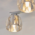 Plafon Ria 5lt semi flush 96454 ENDON