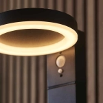 Kinkiecik.pl Lampa solarna stojąca EBRO POST PHOTOCELL & PIR 96934 ENDON