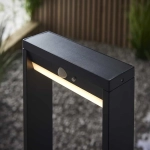 Kinkiecik.pl Lampa solarna stojąca DANNAH BOLLARD PHOTOCELL & PIR 96936 ENDON