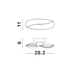 Kinkiet JALISCO LE42869 Luces Exclusivas - zdjęcie dodatkowe 2