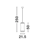 Lampa wisząca ABANCAY LE44594 Luces Exclusivas - zdjęcie dodatkowe 2