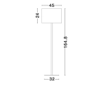 Lampa podłogowa GUAVIARE LE44953 Luces Exclusivas - zdjęcie dodatkowe 3