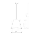 Lampa wisząca MOSS 9737 Nowodvorski - zdjęcie dodatkowe 2