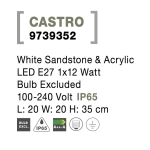 Lampa stojąca APATZINGAN LE71584 Luces Exclusivas - zdjęcie dodatkowe 4
