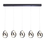 kinkiecik.pl Lampa wisząca COSMA 5LT LINEAR PENDANT 97624 ENDON