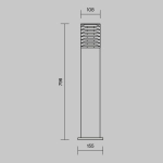 Lampa stojąca Bronx O576FL-01GR1 Maytoni - zdjęcie dodatkowe 8