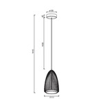Lampa wisząca Mantra Smart 9017MA - zdjęcie dodatkowe 1