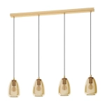 kinkiecikpl Lampa wisząca amber ALOBRASE 98649 EGLO