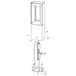 RIFORANO Lampa podłogowa 98728 EGLO