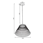 Lampa wisząca Mantra Spider 8949MA - zdjęcie produktu