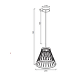 Lampa wisząca Mantra Spider 8980MA - zdjęcie dodatkowe 1