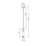 Lampa wisząca Mantra Spark 8969MA - zdjęcie dodatkowe 1