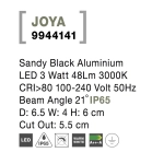 Oświetlenie ścienne wpuszczane CHICOLOAPAN LE71616 Luces Exclusivas - zdjęcie dodatkowe 5