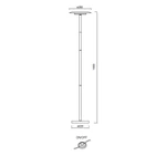 Lampa podłogowa Mantra Tina 9005MA - zdjęcie dodatkowe 1