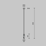Mocowanie sufitowe podwójne Long 700 mm Flarity TRA159C-D1-BS Maytoni - zdjęcie dodatkowe 3