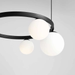 LAMPA WISZĄCA GARDA 4 RING CZARNY 1099L1_R ALDEX - zdjęcie dodatkowe 4