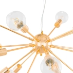 Lampa wisząca 18pł THEO AD20000-18 gold Italux - zdjęcie 5