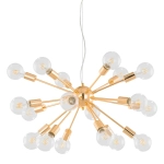 Lampa wisząca 18pł THEO AD20000-18 gold Italux - zdjęcie 6