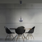 Lampa wisząca Pure Infinity Szara 2220-15 Paul Neuhaus - zdjęcie dodatkowe 3