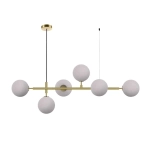 kinkiecik.pl Alisa wisząca transparentne kulki LP-005/6P TR Light Prestige