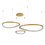 Lampa wisząca AMANDA 42+62+82 CCT SWITCH 3-STEP DIMM AZ5775 LED 170W 3000-6000K złoty AZZARDO