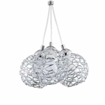 Lampa wisząca AMASO chrom śr. 28cm 20373 ALFA