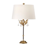 Lampa stołowa Amarilli – 1 źródło światła – Brązowa / Złota patyna AML-TL-BRONZE-IV Elstead Lighting