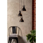 kinkiecik.pl Lampa wisząca MARS 3 KOŁO BIAŁY ZŁOTY 32261 SIGMA