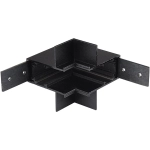 Alfa Złącze ścienne podtynkowe Track Magnetic Inner Corner90 + Flex Gips2 (black) AZ4685 AZZARDO
