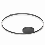 Plafon sufitowy HALO 80 BK AZ4703 AZZARDO