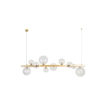 Komplet kloszy przezroczysty 10 BUBBLES GLASS SHADES SET 10 CLEAR AZ5872 AZZARDO
