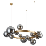 Baza BUBBLES LAMPBODY ROUND 15 AZ5877 złoty AZZARDO