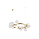 Baza BUBBLES LAMPBODY ROUND 15 AZ5877 złoty AZZARDO