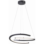 Ancor - lampa wisząca LED czarny mat. 1x30W 341701-30 REALITY