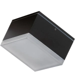 Apulia S (black) LED 10W 800lm 3000K IP54 METAL ACRYL AZ4336 AZZARDO